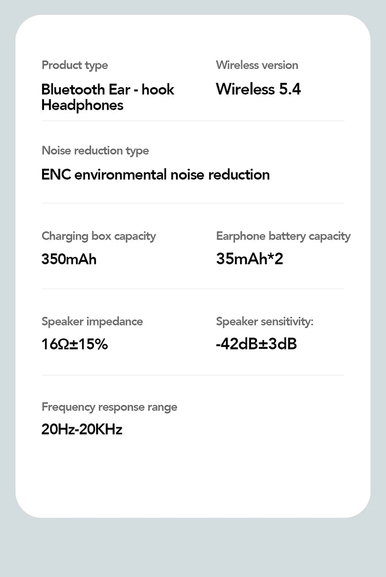 ERAZER XP15 - AI translator Earbuds