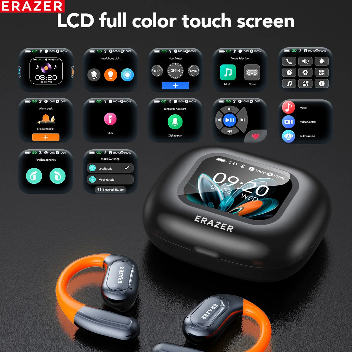 ERAZER XP15 - AI translator Earbuds