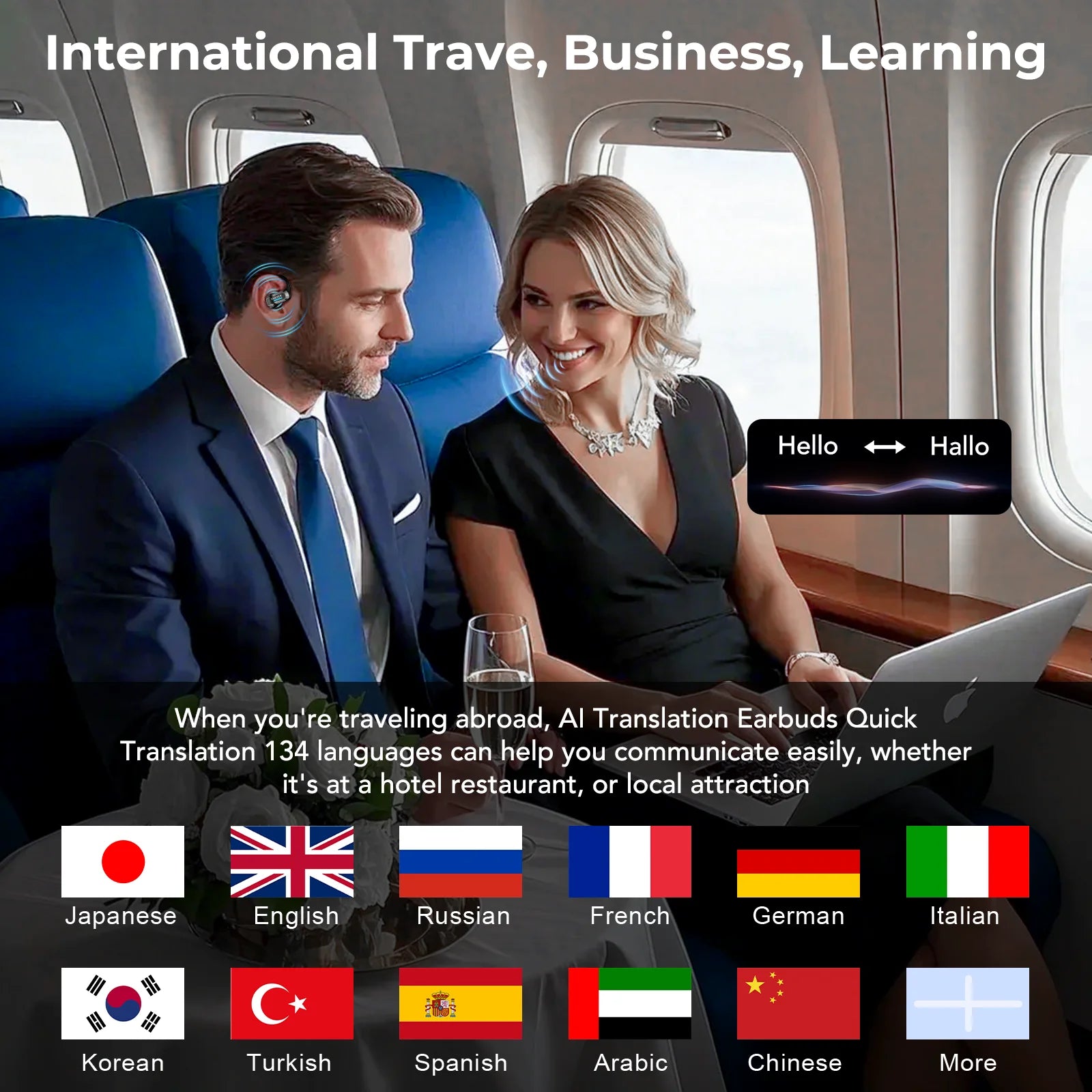 ERAZER X8 - AI translator Earbuds