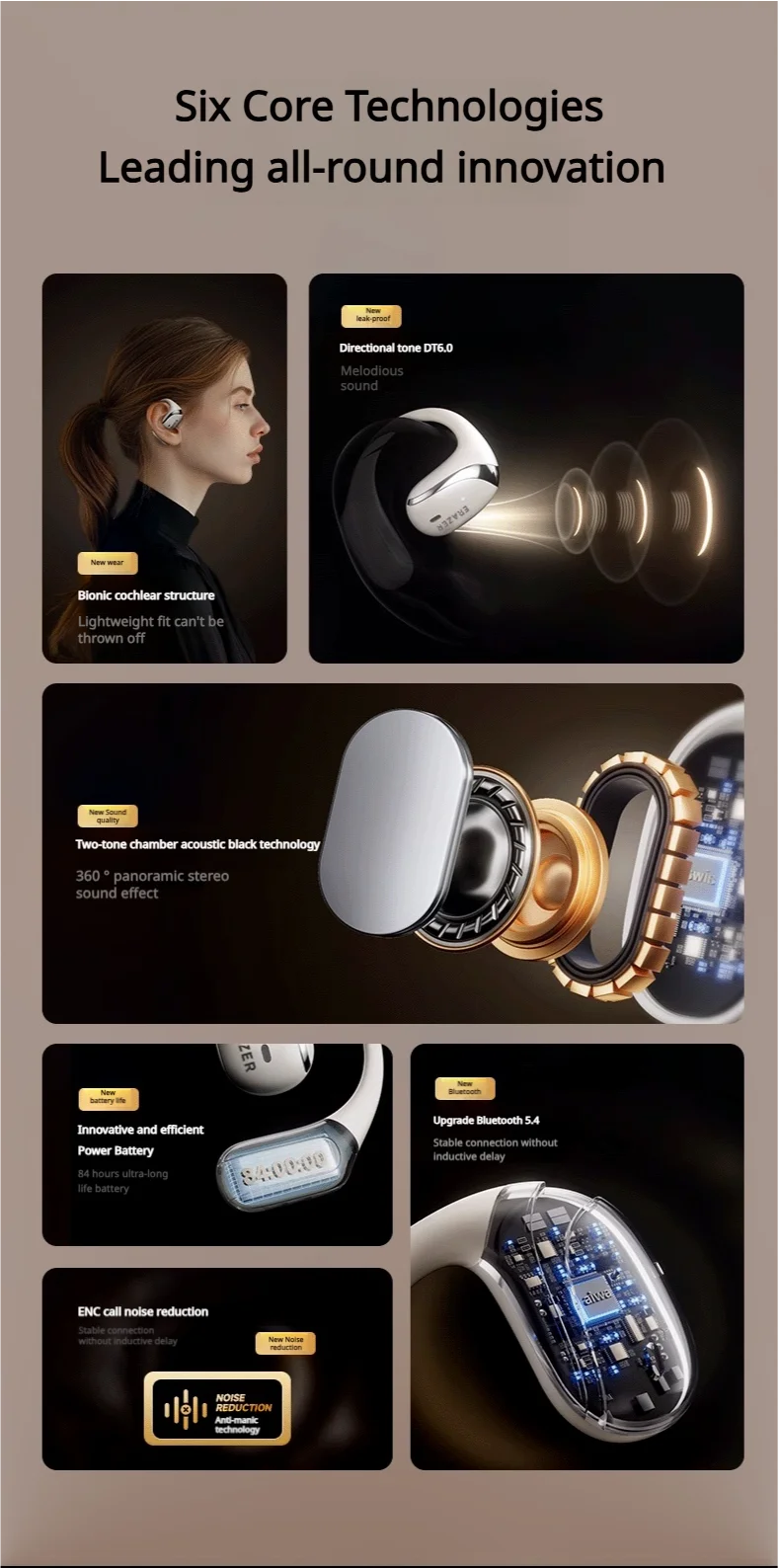 ERAZER X9 - AI Translator Earbuds