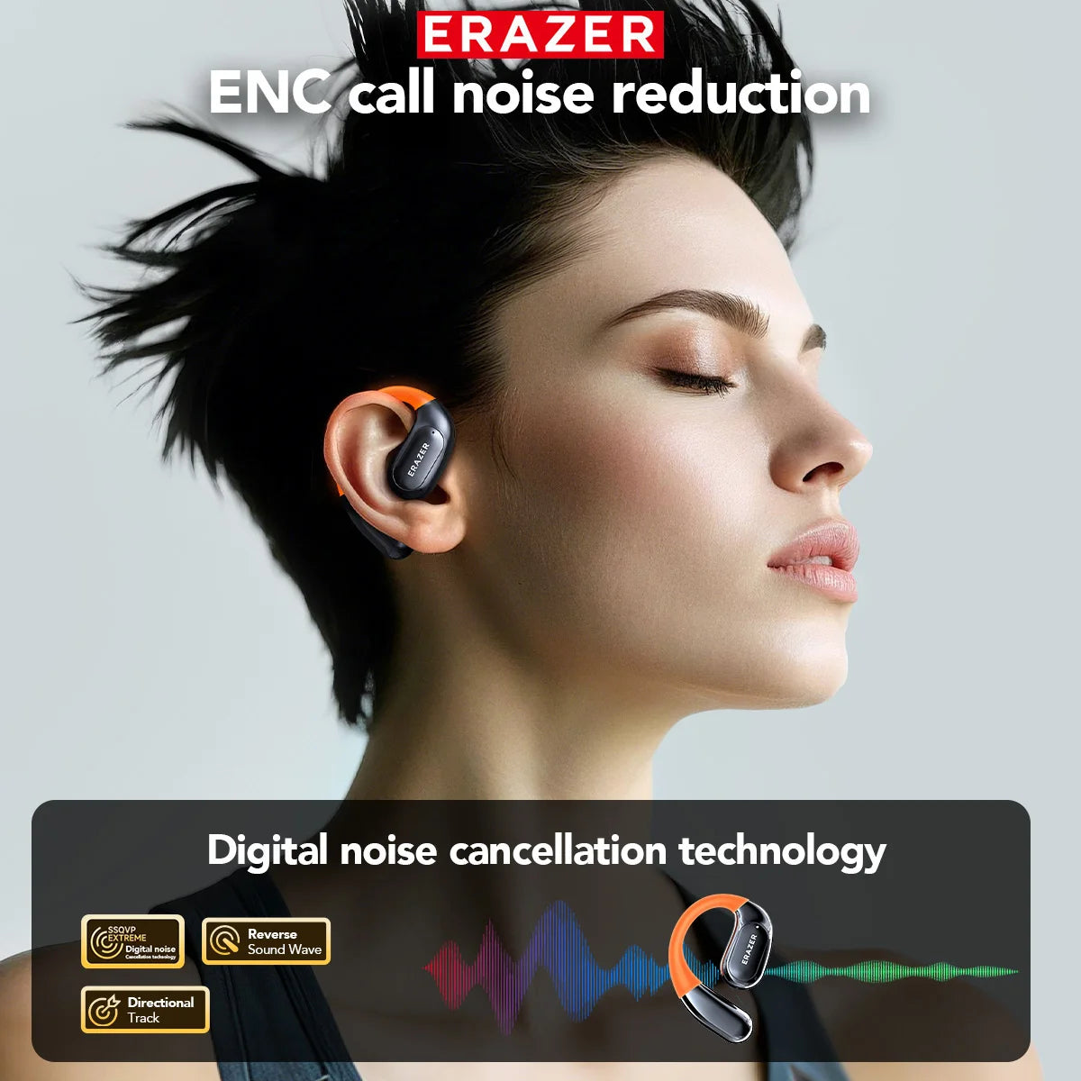 ERAZER XP15 - AI translator Earbuds