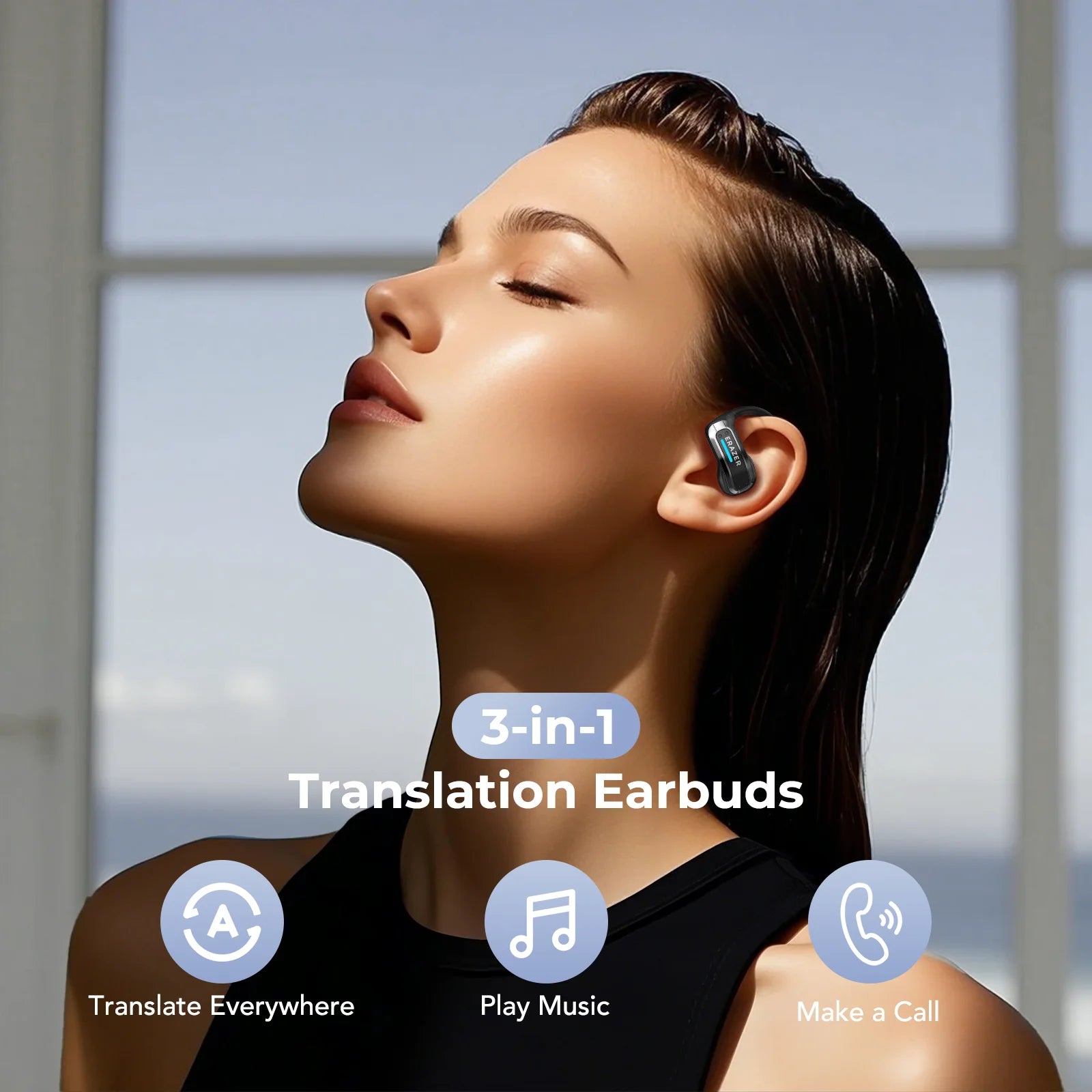 ERAZER X8 - AI translator Earbuds