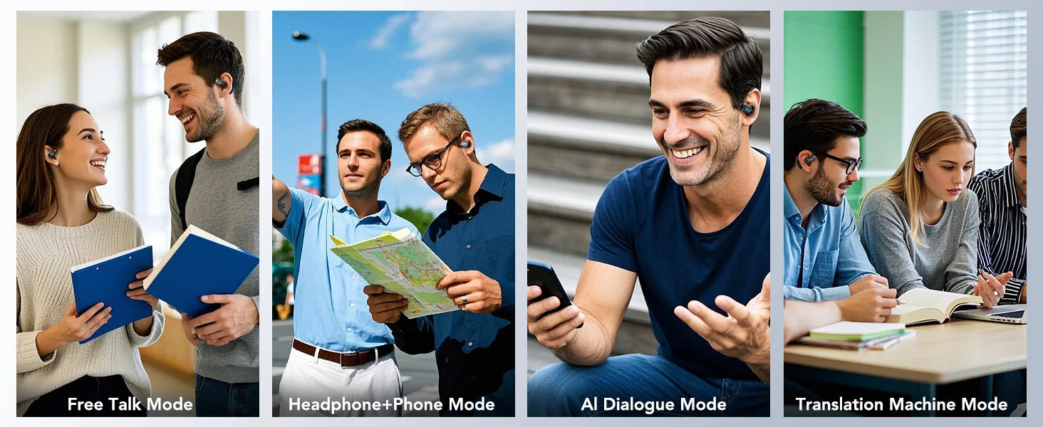 ERAZER X8 - AI translator Earbuds