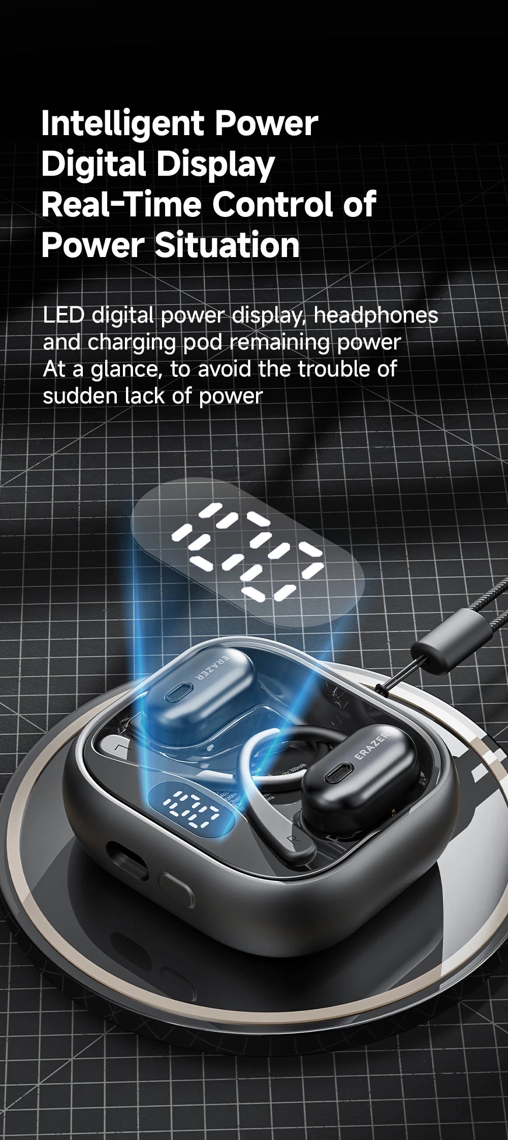 ERAZER XF53 - AI translator Earbuds