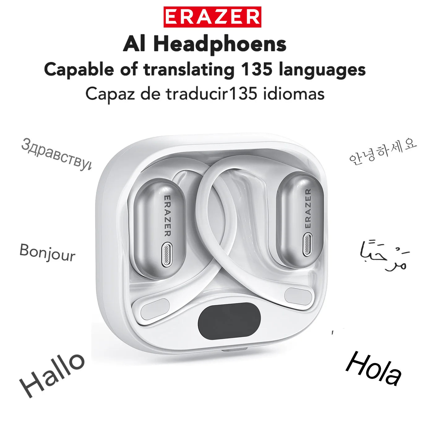 ERAZER XF53 - AI translator Earbuds