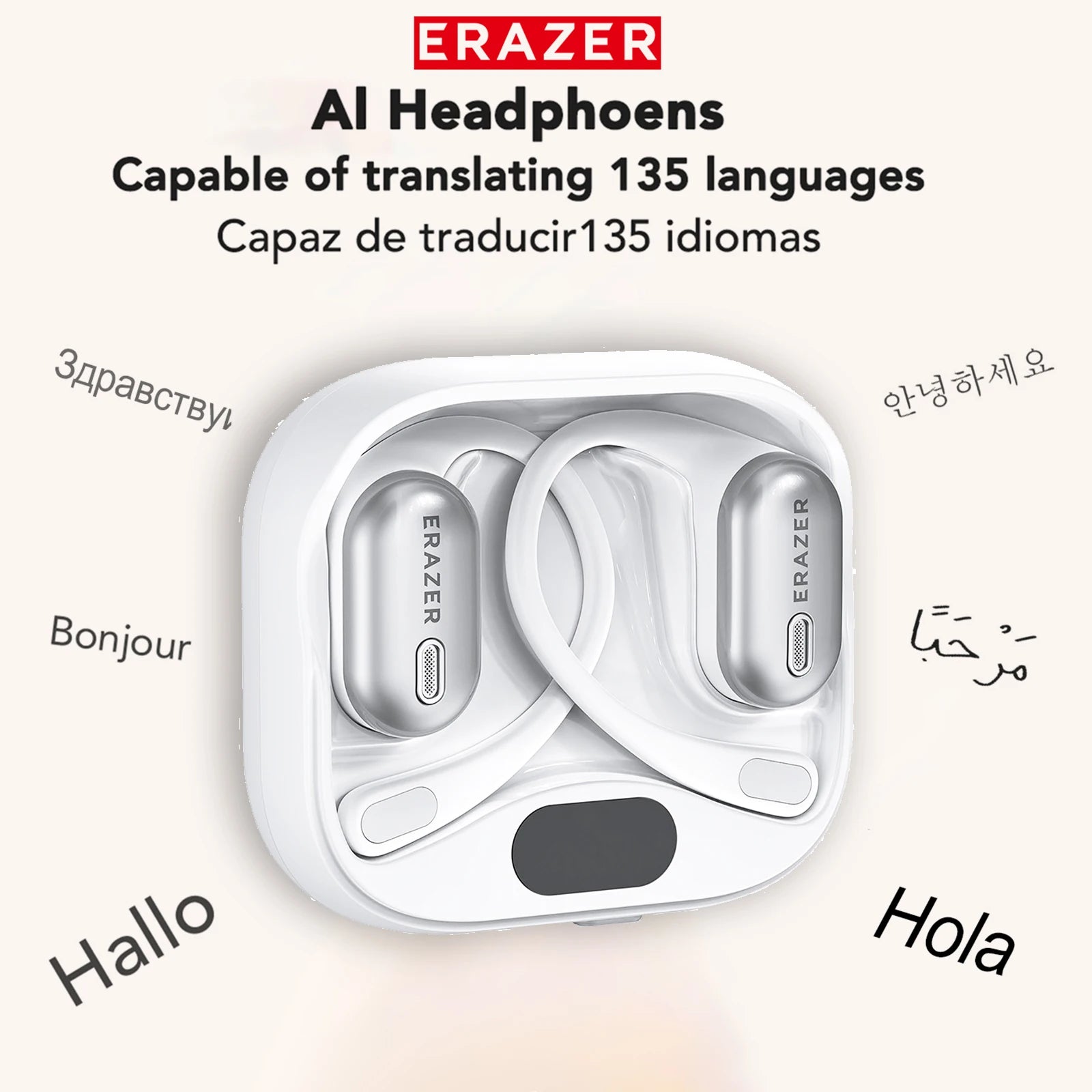 ERAZER XF53 - AI translator Earbuds
