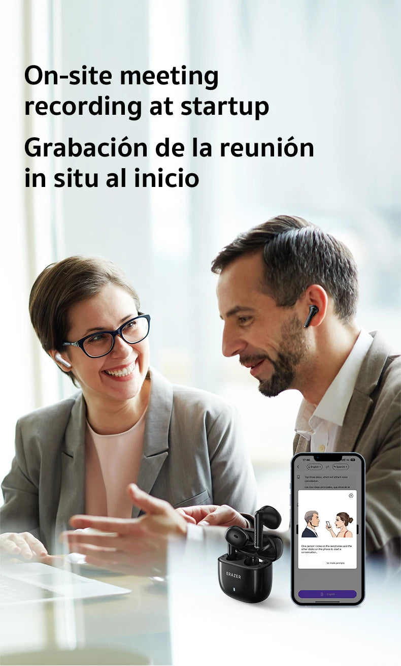 ERAZER XT92 PRO - AI translator Earbuds