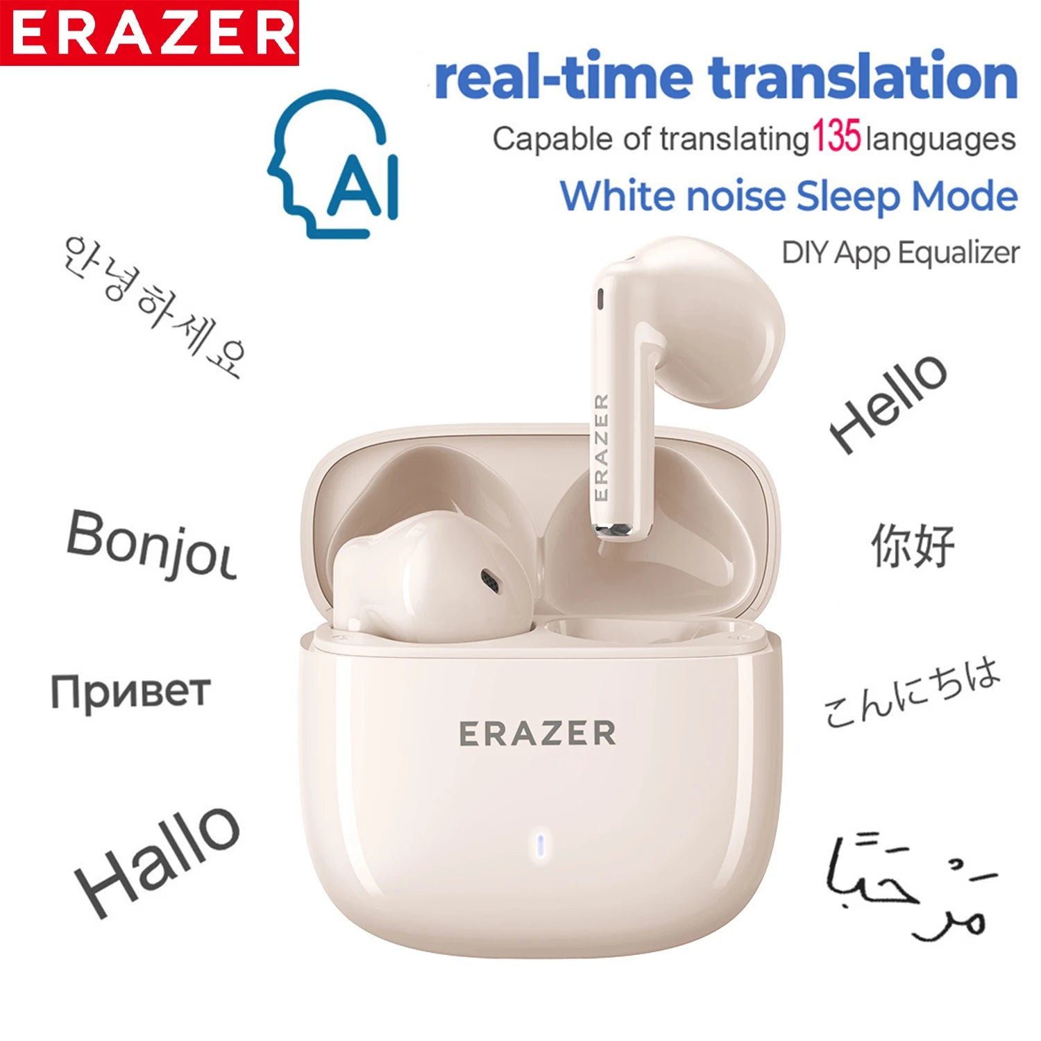 ERAZER XT92 PRO - AI translator Earbuds