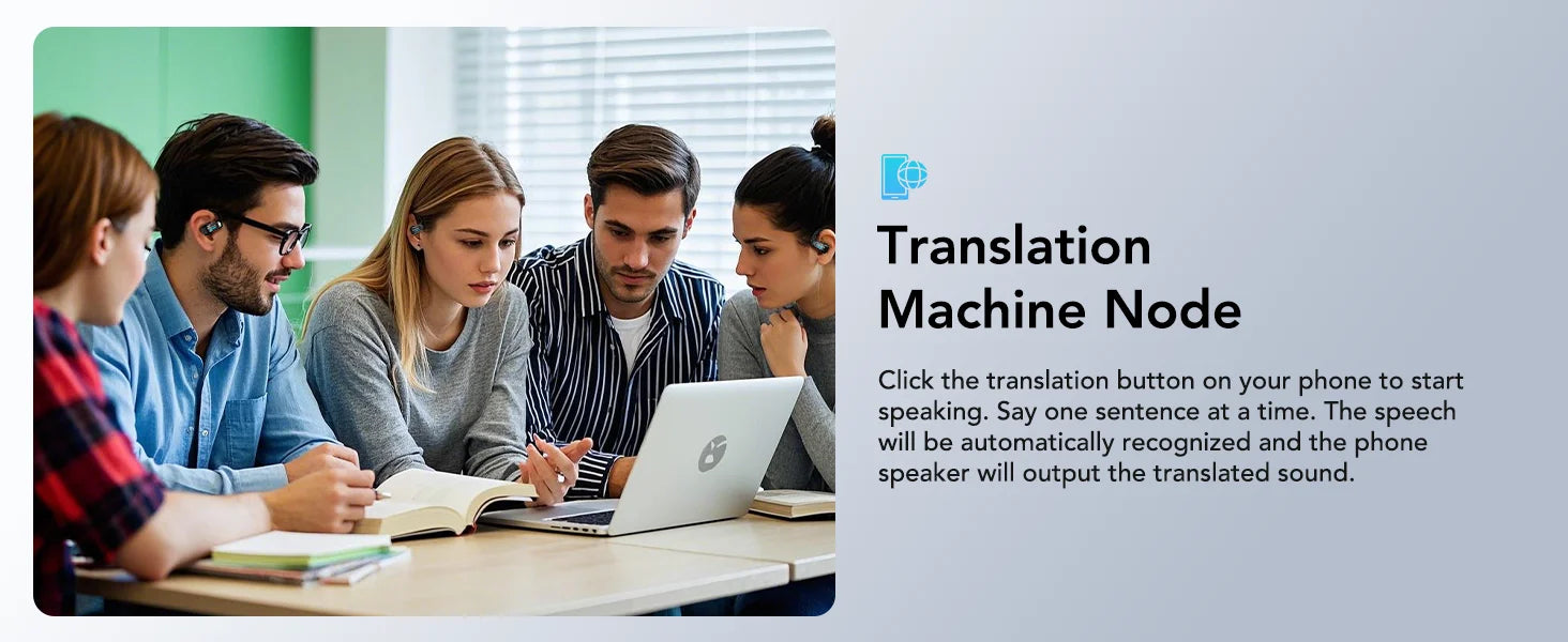 ERAZER X8 - AI translator Earbuds