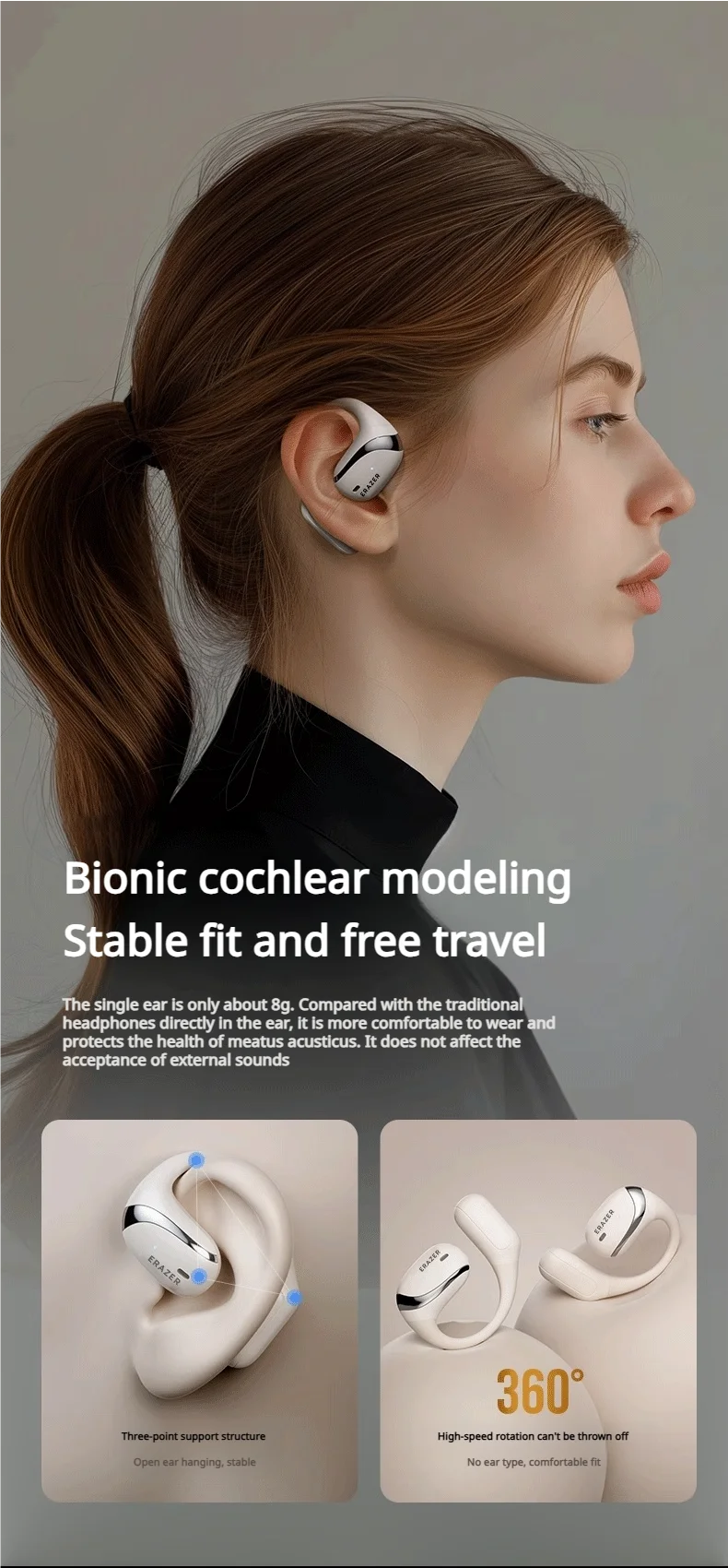 ERAZER X9 - AI Translator Earbuds