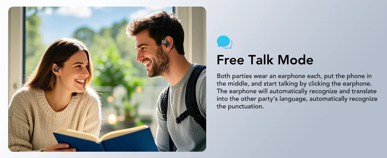 ERAZER X8 - AI translator Earbuds