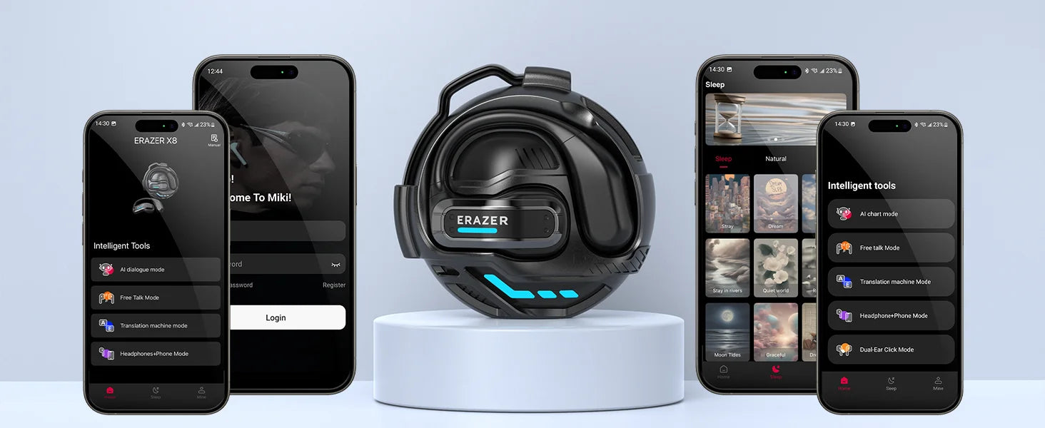 ERAZER X8 - AI translator Earbuds