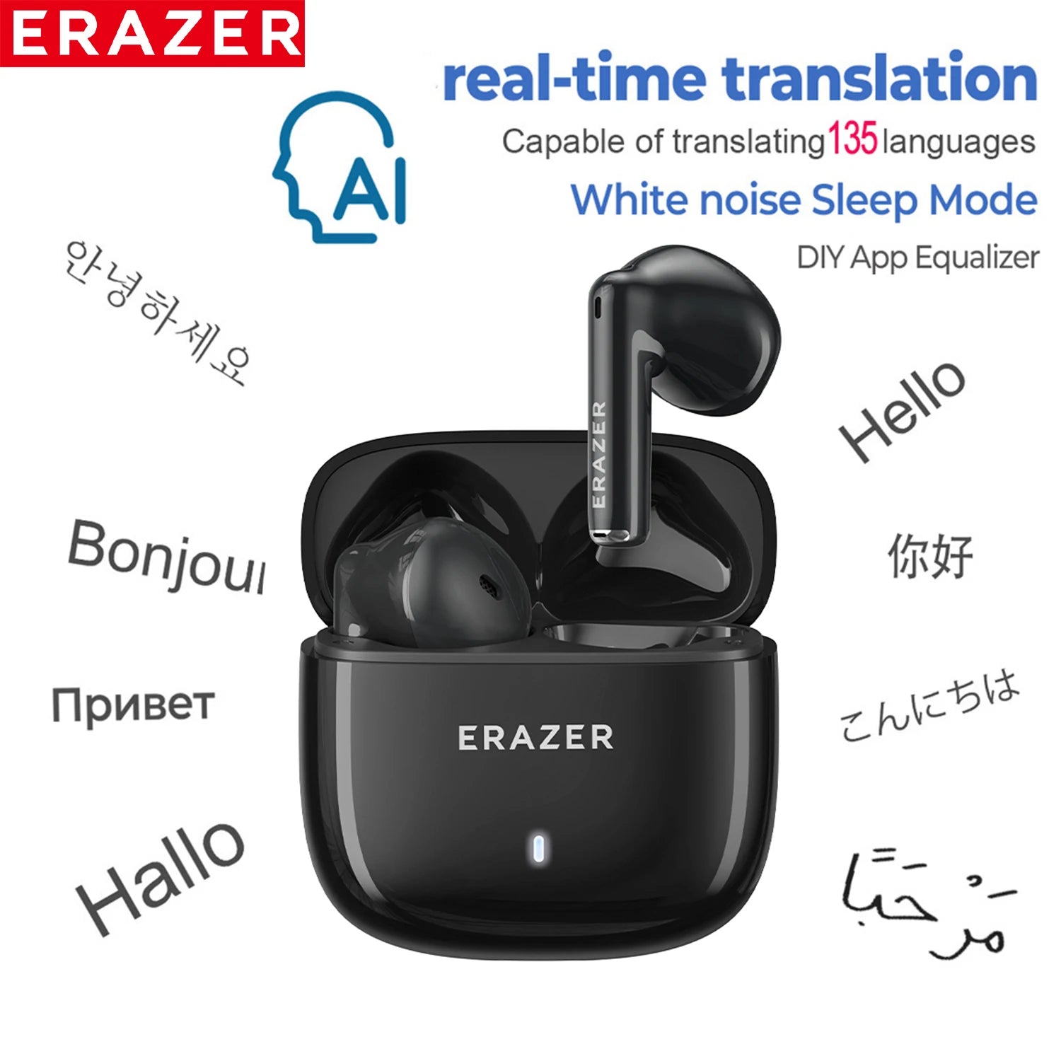 ERAZER XT92 PRO - AI translator Earbuds