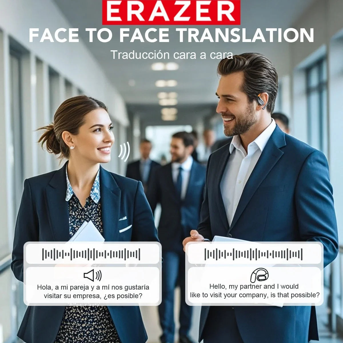 ERAZER XF31 - AI translator Earbuds