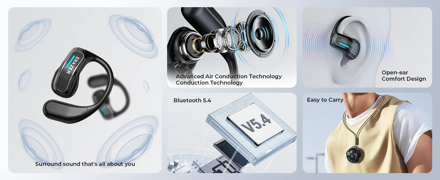 ERAZER X8 - AI translator Earbuds