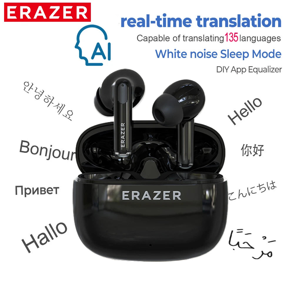 ERAZER XT69PRO - AI translator Earbuds