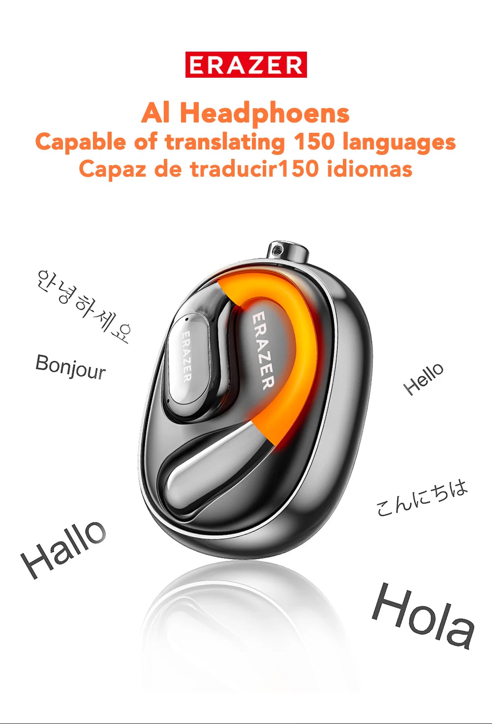 ERAZER XF31 - AI translator Earbuds