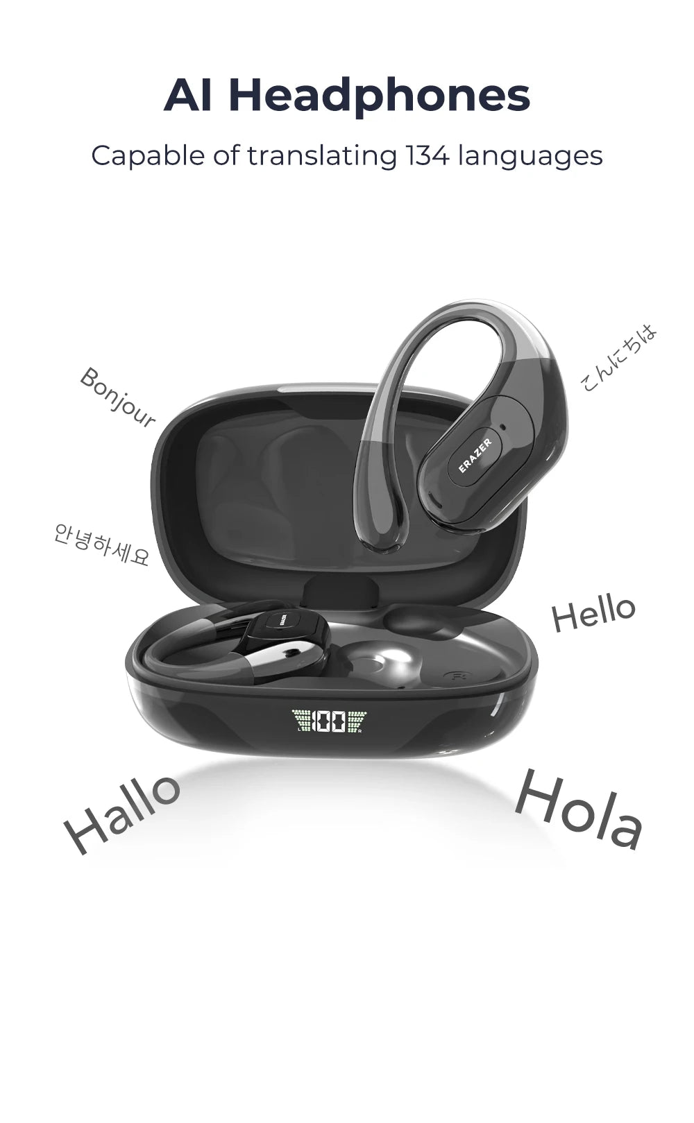 ERAZER XF51 - AI Translator Earbuds