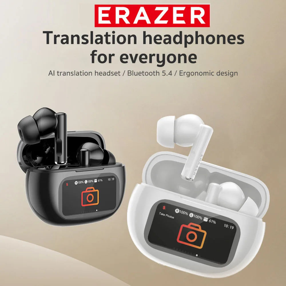 ERAZER XP12 - AI Translator Earbuds