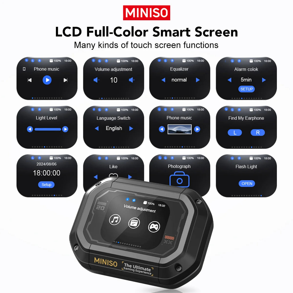 AI MINISO M98 - AI Translator Earphone