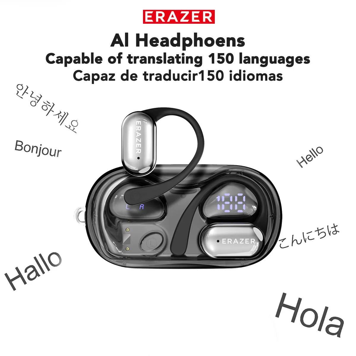 ERAZER XF56 - AI translator Earbuds
