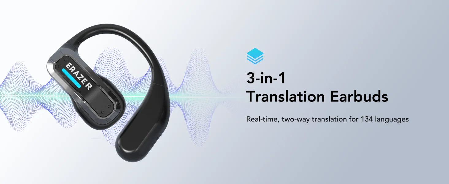 ERAZER X8 - AI translator Earbuds