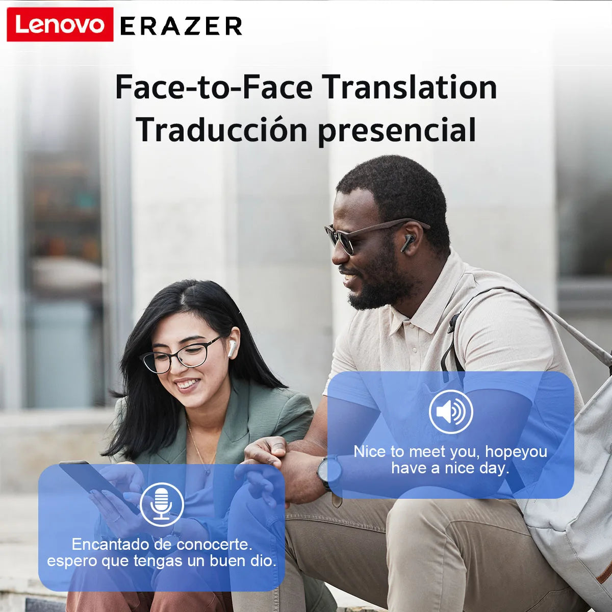 ERAZER XT92 PRO - AI translator Earbuds